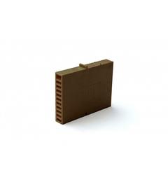 Вентиляционно-осушающая коробочка BAUT коричневая, 80*60*10 мм