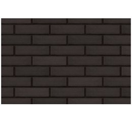 Фасадная клинкерная плитка KING KLINKER Dream House Volcanic black (18)